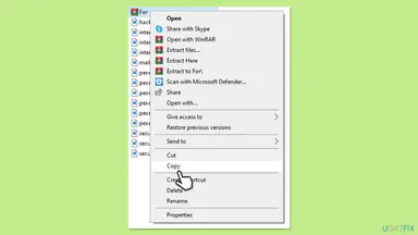 Screenshot: How to fix ZIP or RAR files extracting slowly in Windows 11?