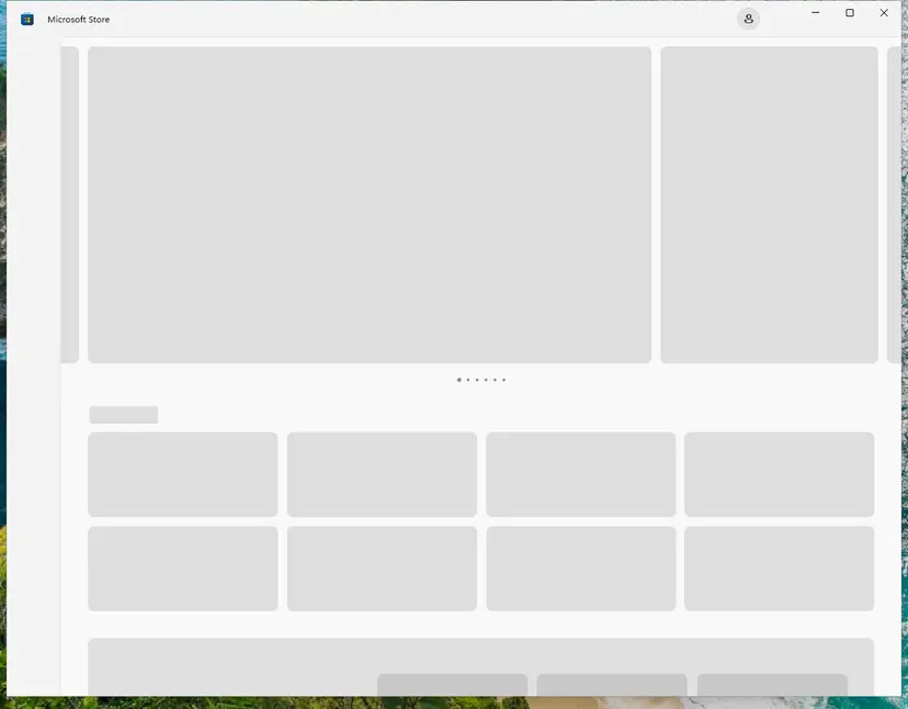 Microsoft Store opening by itself after wsreset: screenshot taken on Windows 11 26H2