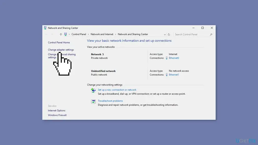 Change dns