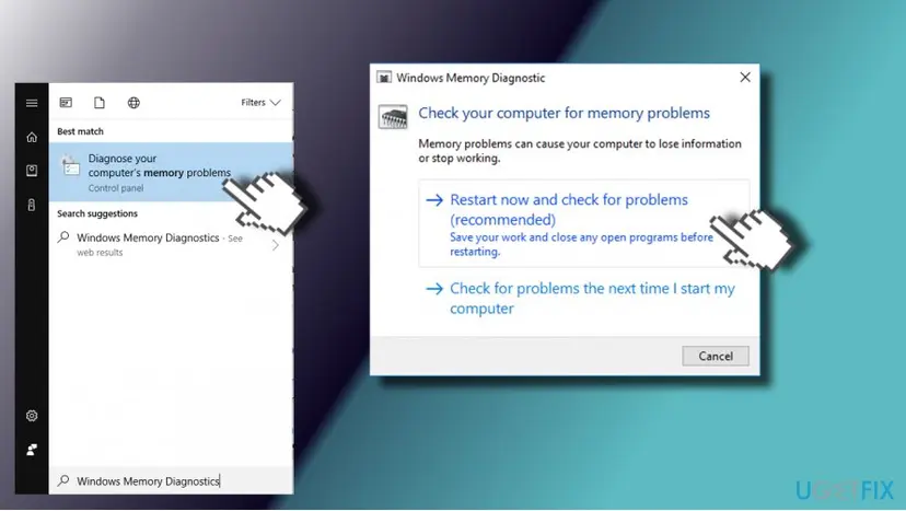 Check memory problems