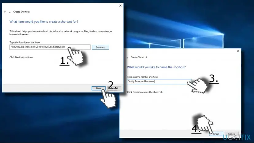 Create shortcut