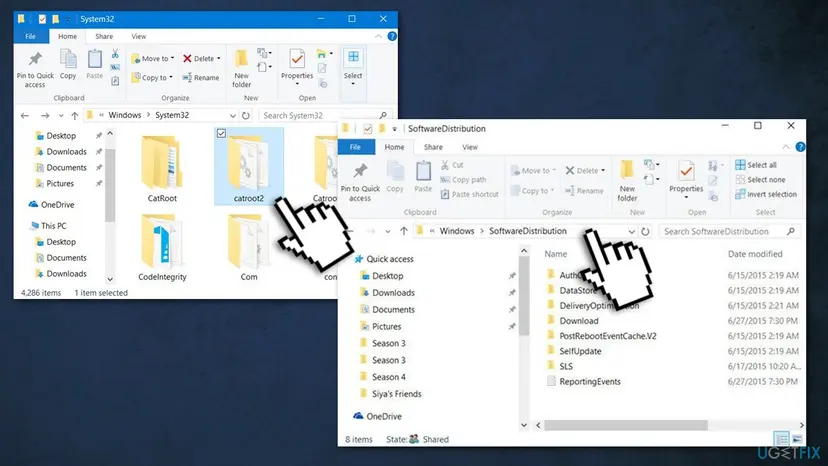 Delete folders