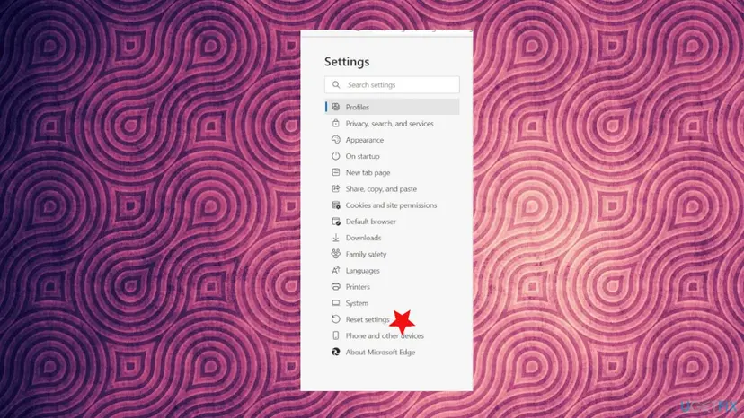 Edge opens up new tab once link is clicked settings
