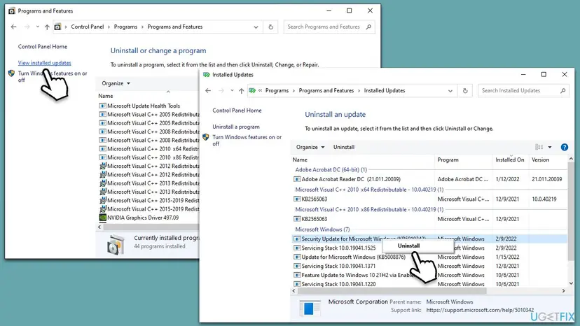 Fix we couldnt find a camera compatible with windows hello face uninstall windows update