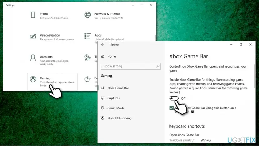 How to disable gamebarpresencewriter exe and gamingservices disable game bar via settings