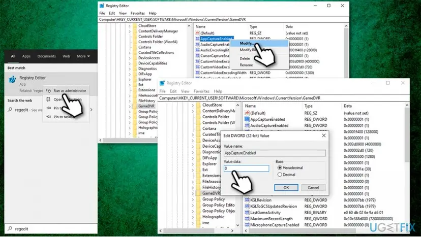 How to disable gamebarpresencewriter exe and gamingservices disable game bar via windows registry