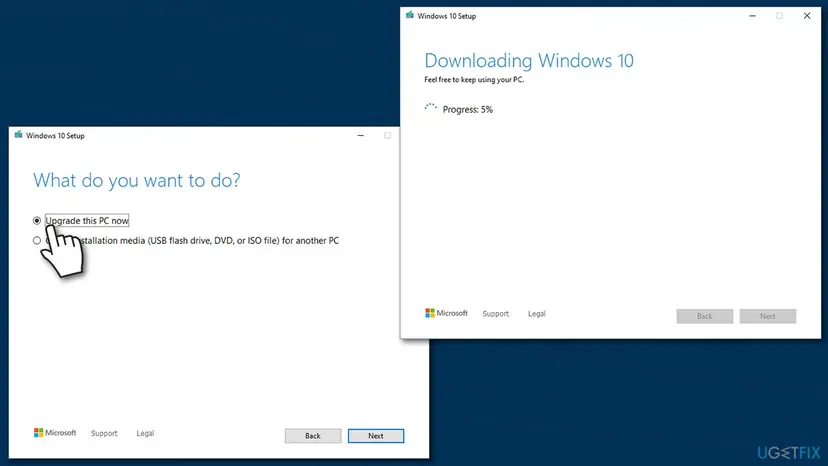 How to fix 0x80070026 update error on windows use media creation tool