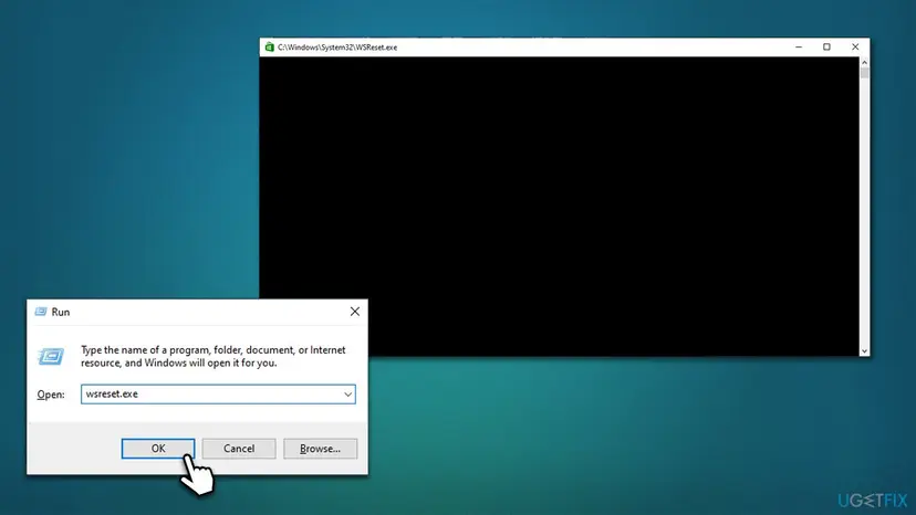 How to fix 0x803fb107 error in microsoft store reset store cache
