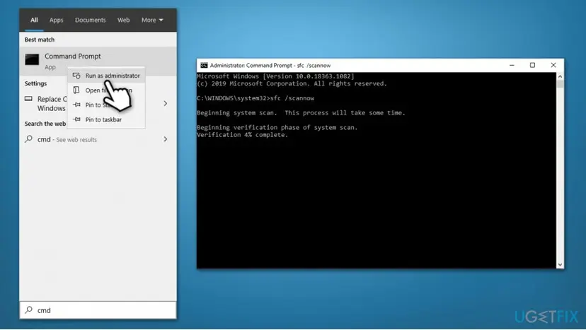 How to fix dpc watchdog violation error run sfc scan