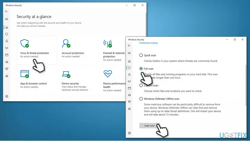 How to fix dpc watchdog violation error scan for malware