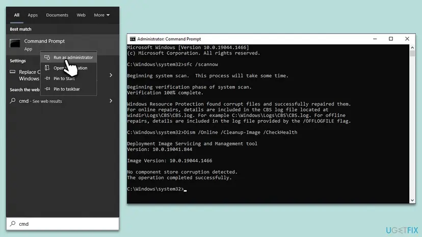 How to fix kb5031356 fails to install in windows 10 sfc dism