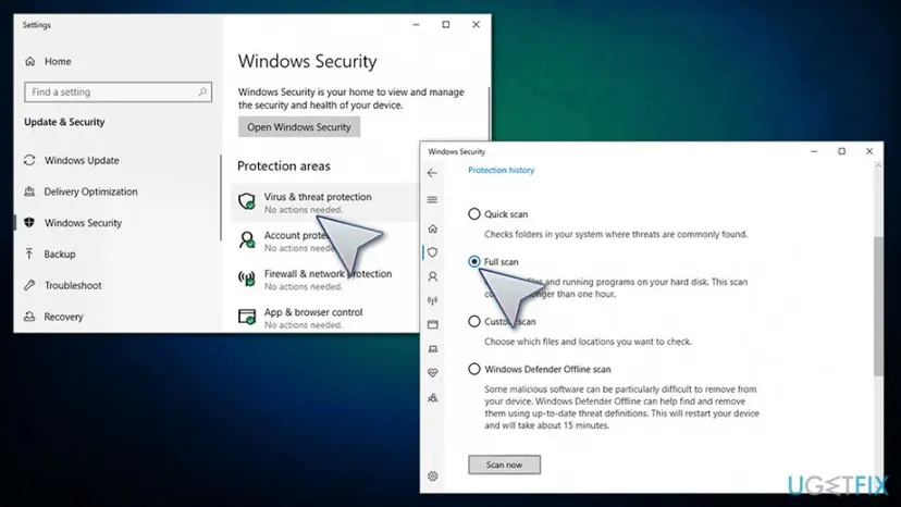 How to fix memory management error scan computer for malware