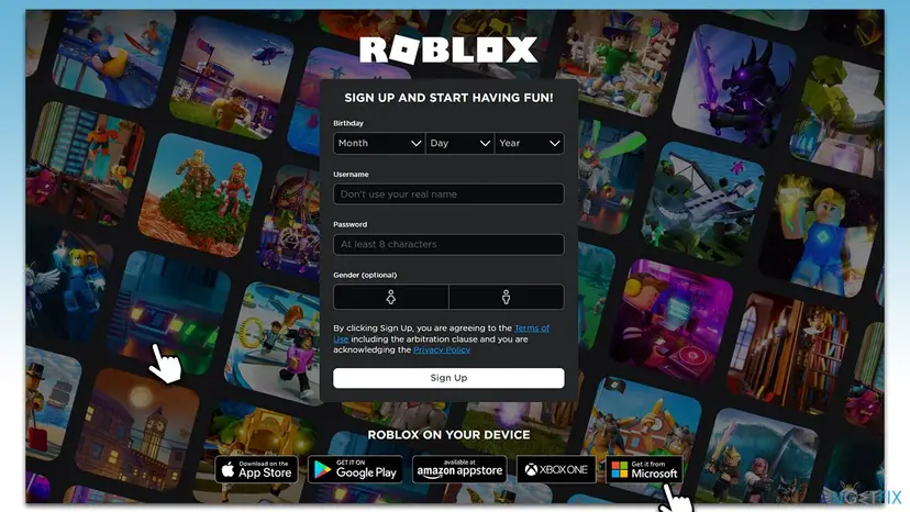 How to fix roblox cursor going off screen download app from official website