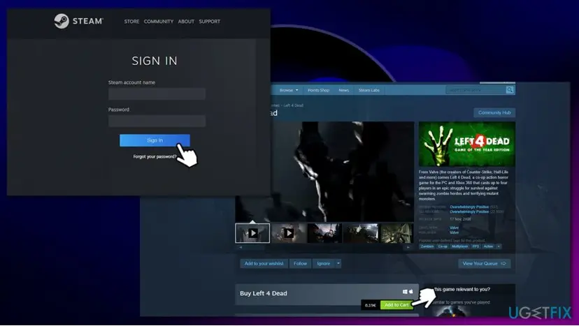 How to fix steam pending transaction error add to cart