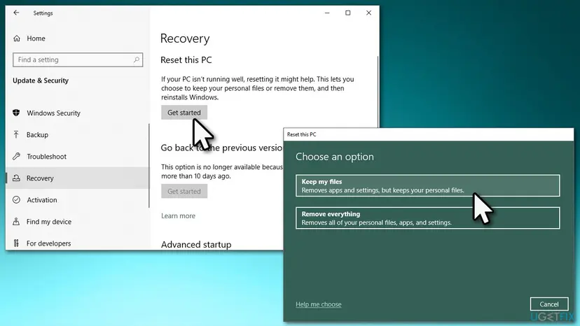 How to fix system service exception fltmgr sys reset windows