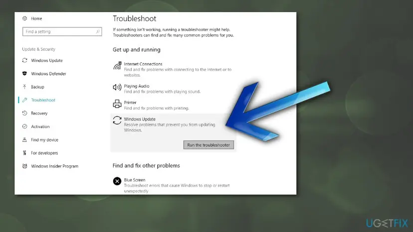 How to fix windows 10 update error code 0x80073712 windows update troubleshooter