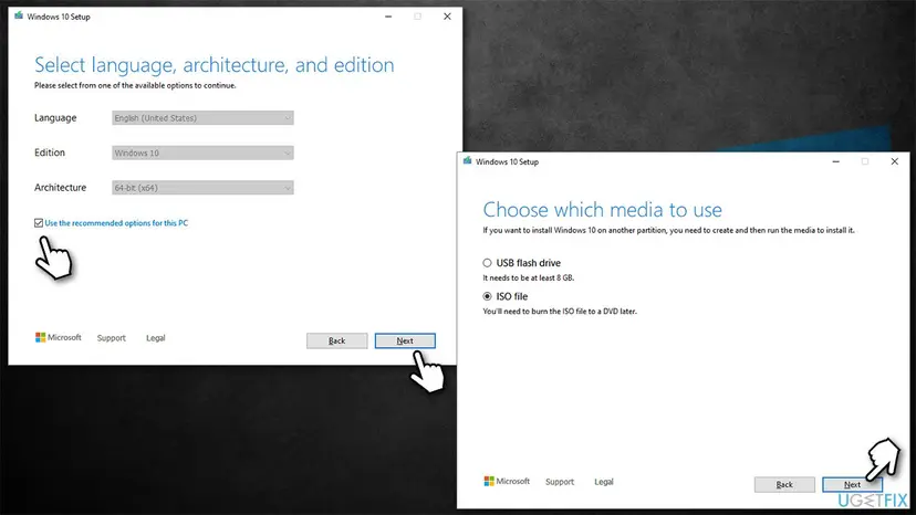 How to fix windows installation and update error 0x80070017 use media creation tool
