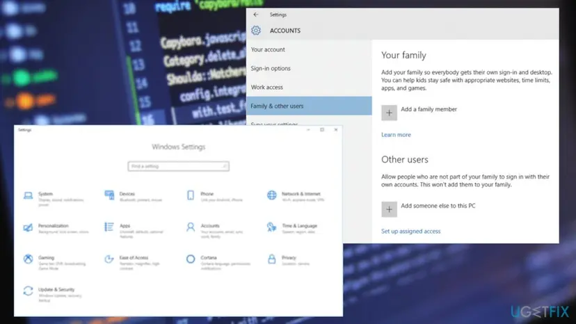 How to fix windows store error code 0x80131500 family user settings