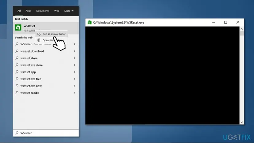 How to fix windows store error code 0x803fb005 reset windows store
