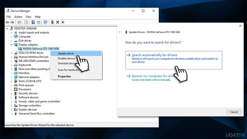 How to fix windows update error 0x80070103 update drivers via devive manager