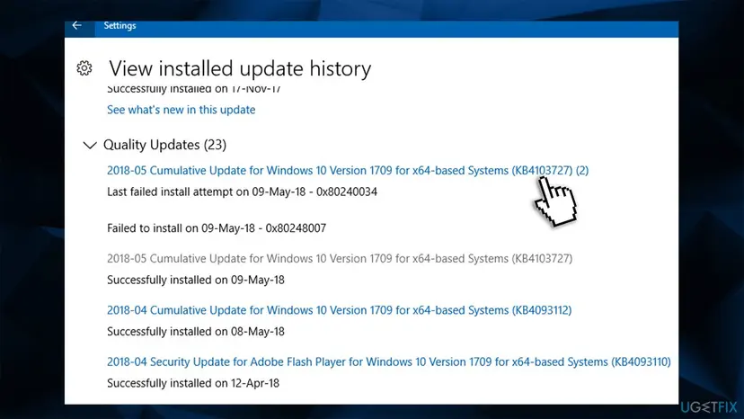 How to fix windows update error 0x80070103 write down the kb number