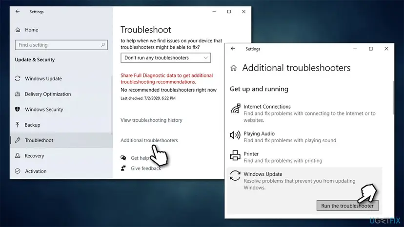 How to fix windows update error 0x80070437 run troubleshooter
