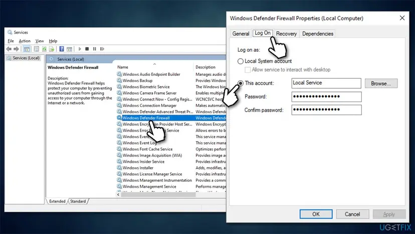 How to fix windows update error 0x80070437 use correct user account