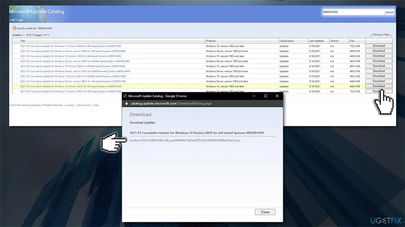 How to fix windows update error 0x80070541 download the update