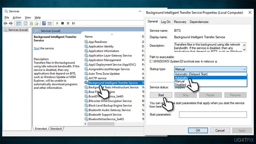 How to fix windows update error 0x800f0986 restart relevant services