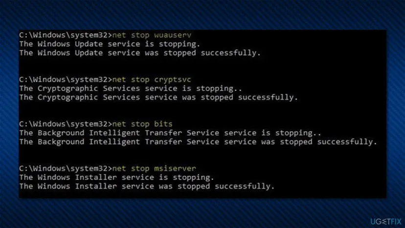 How to fix windows update error 0x800f0990 reset windows update components