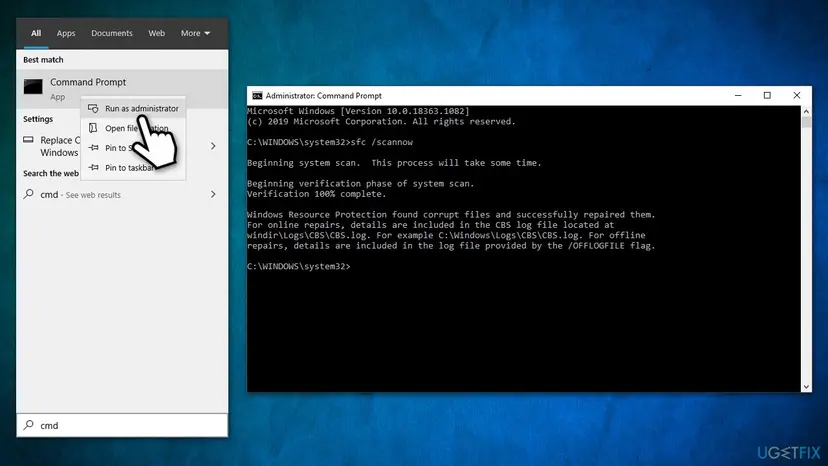 How to fix windows update error 0x8024a003 run sfc and dism