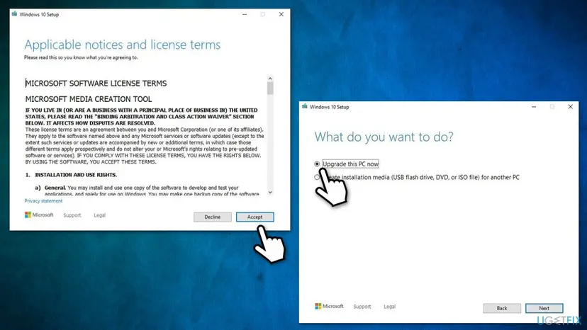 How to fix windows update error 0x8024a003 use media creation tool