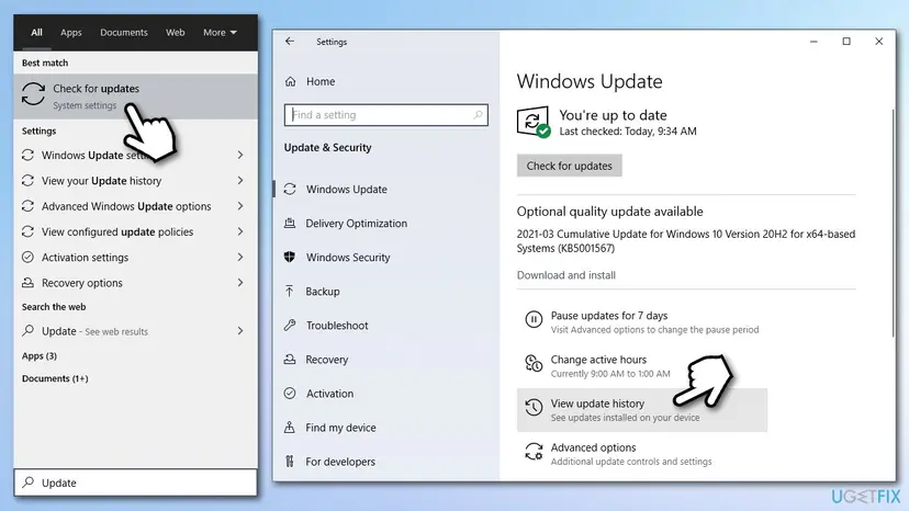 How to fix windows update error 0xc190012e reset install update manually