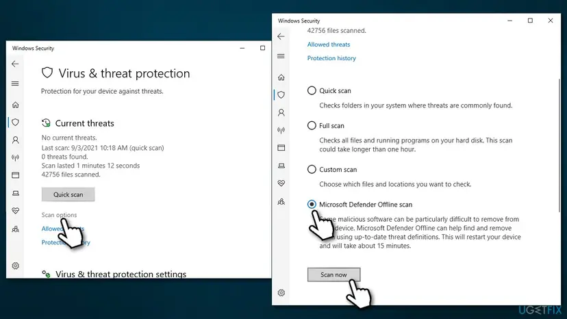 How to fix windows update troubleshooter error 0x803c0103 scan for malware