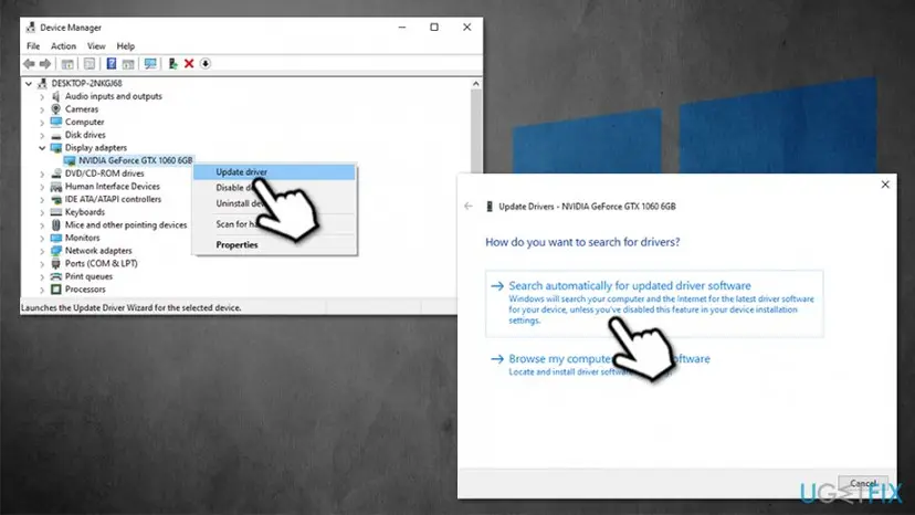 How to update video drivers in windows 10 use device manager