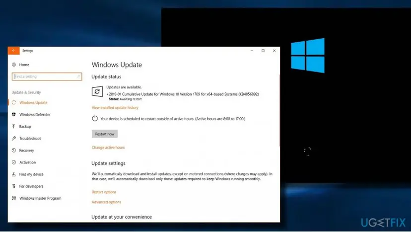 Kb4056892 update