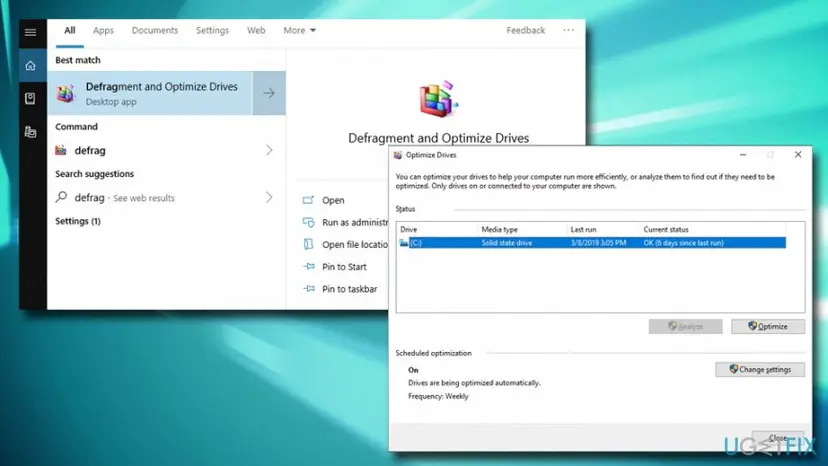 Optimize gaming pc defrag hdd