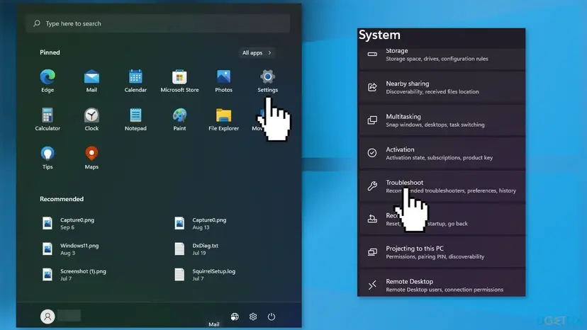 Run windows update troubleshooter