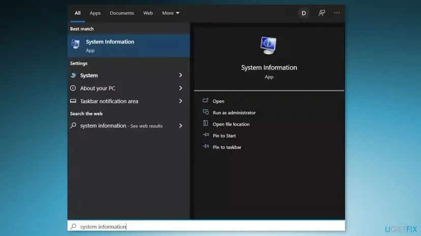 System information