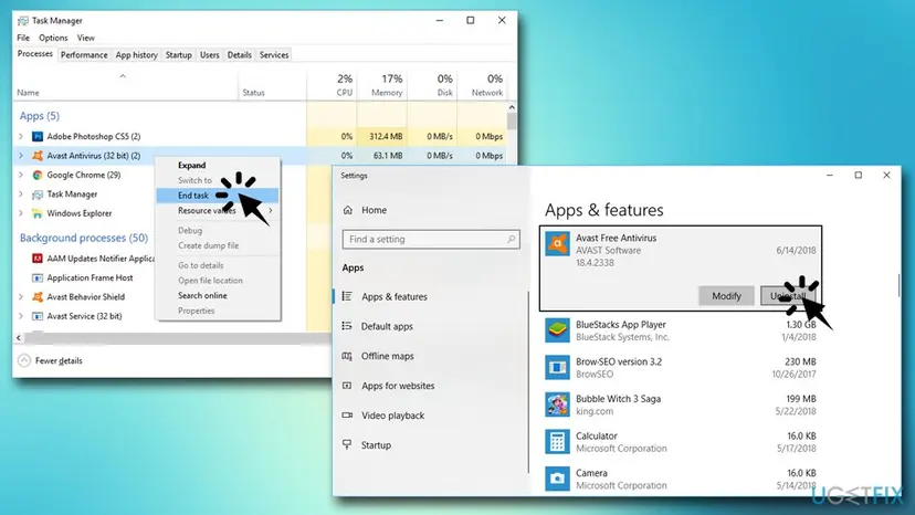 System service exception fltmgr sys uninstall anti virus
