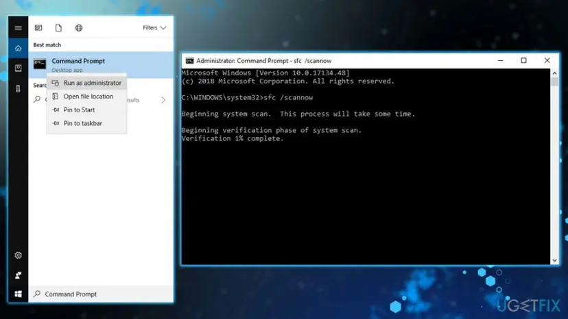 System service exception win32k sys error run system file checker