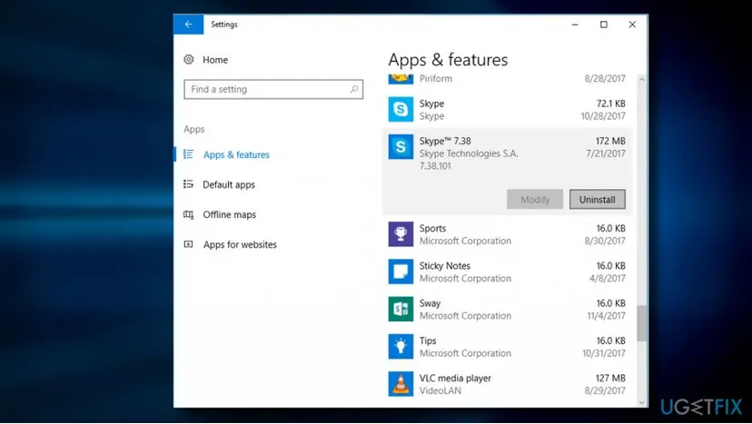 Uninstall suspicious apps