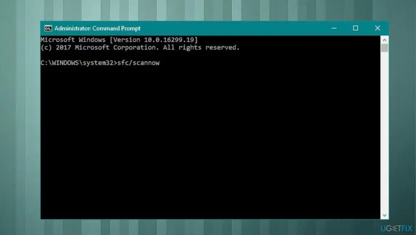 Update error 0x800f0805 fix sfc scan