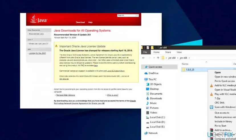 Update java