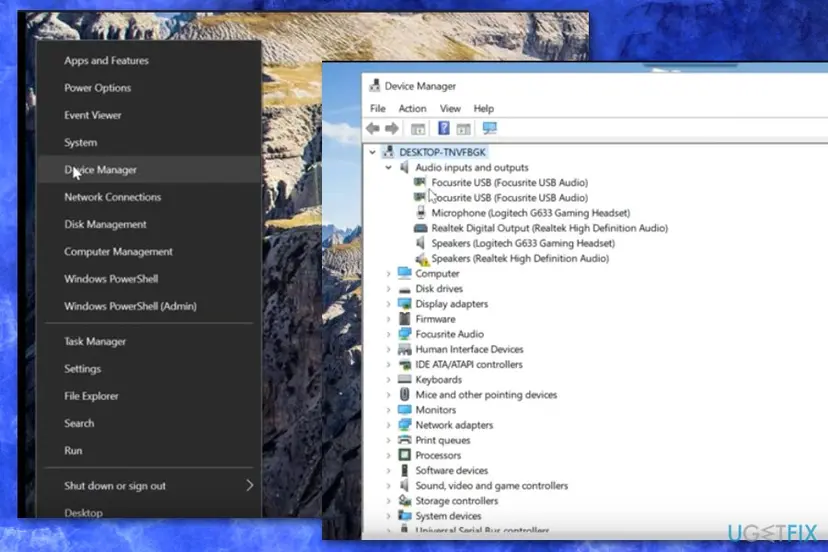 Win 10 driver audio device manager