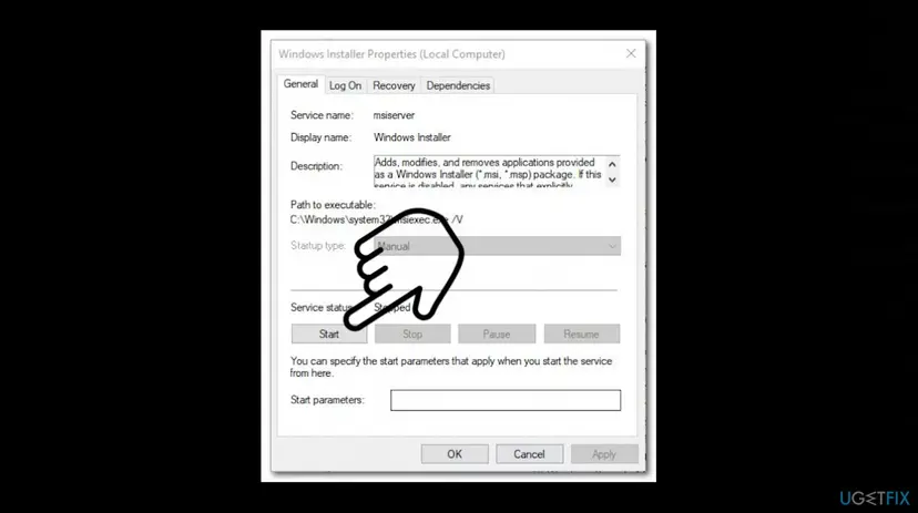 Windows update error 0x800705b3 start