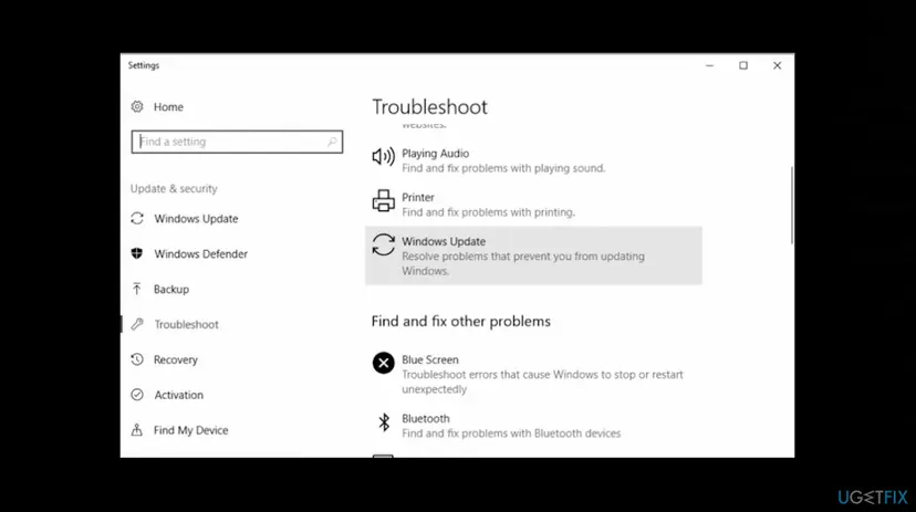 Windows update error 0x800705b3 troubleshoot
