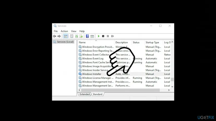 Windows update error 0x800705b3 windows installer
