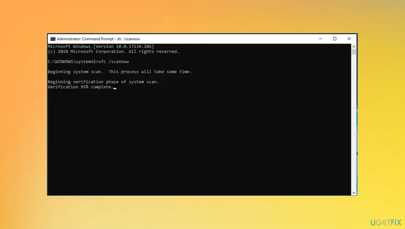 Windows update error 0x80092004 sfc