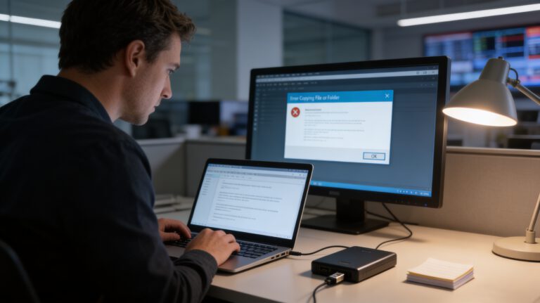 How to fix an unspecified file copy error in Windows 10?